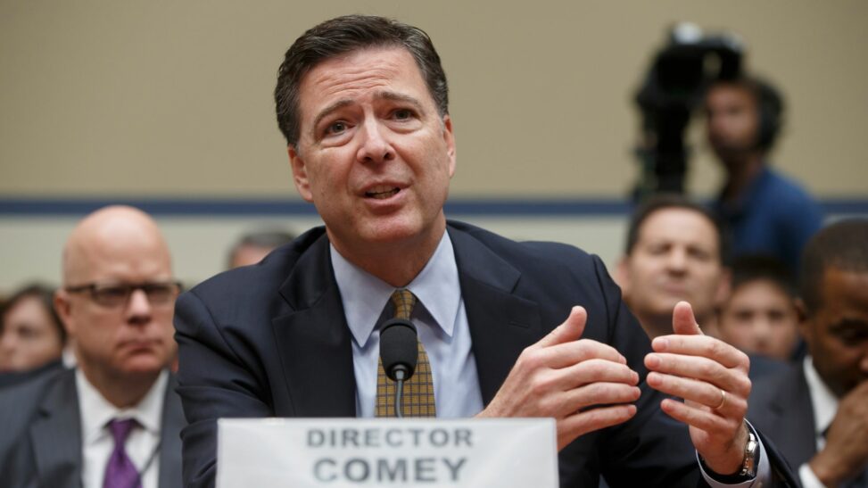 Ex fbi director james comey charged with making false statement and obstruction
