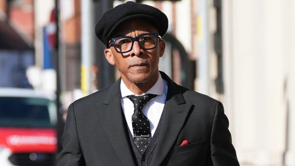 Tv presenter jay blades pleads not guilty to two rape charges