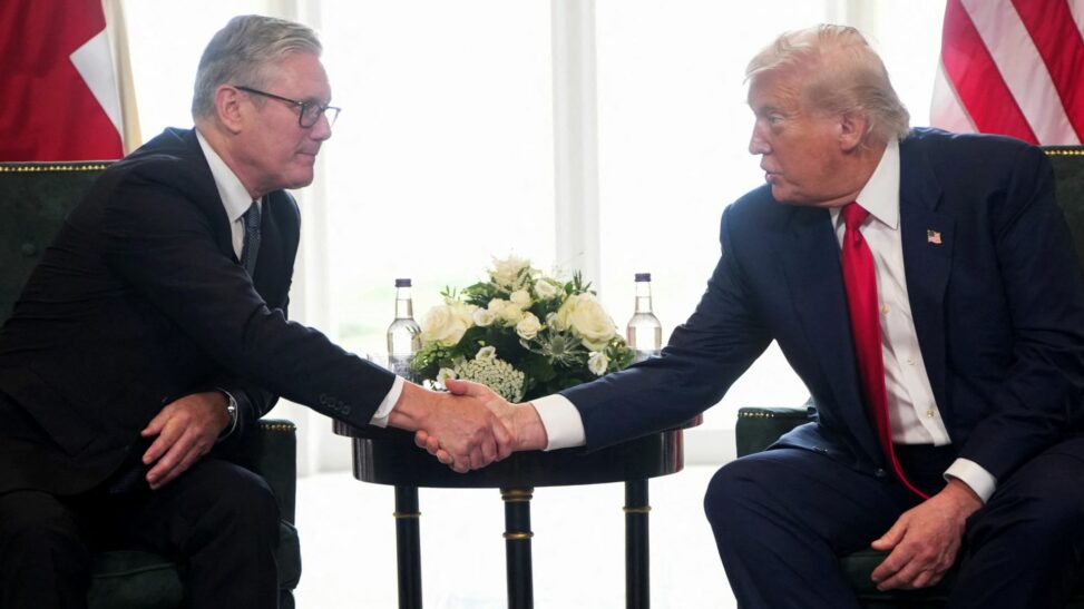 Trump to sign us uk tech partnership in drive for ai