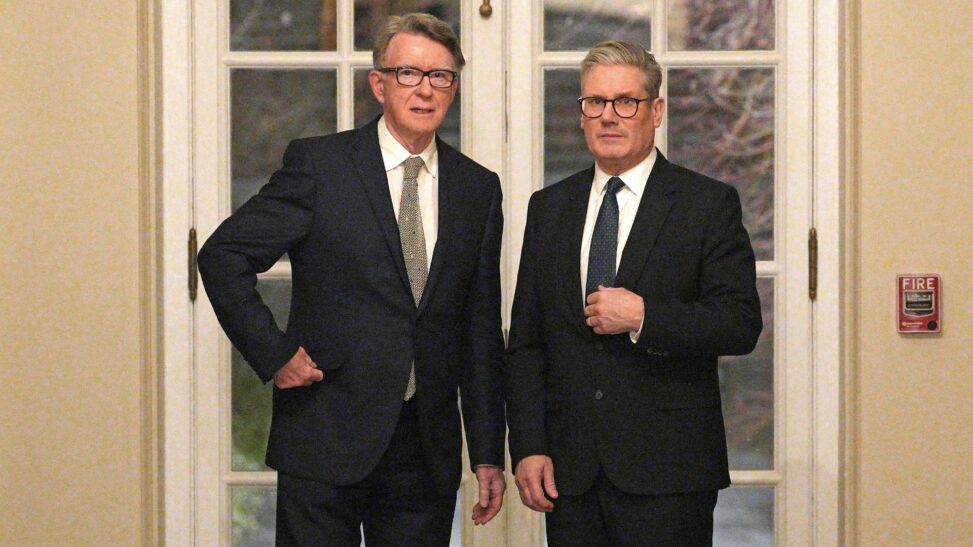 No 10 appointed mandelson despite security concerns, sky news understands
