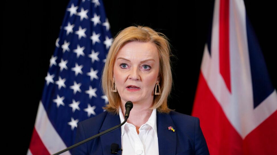 Truss calls for trump style 'revolution' in the uk