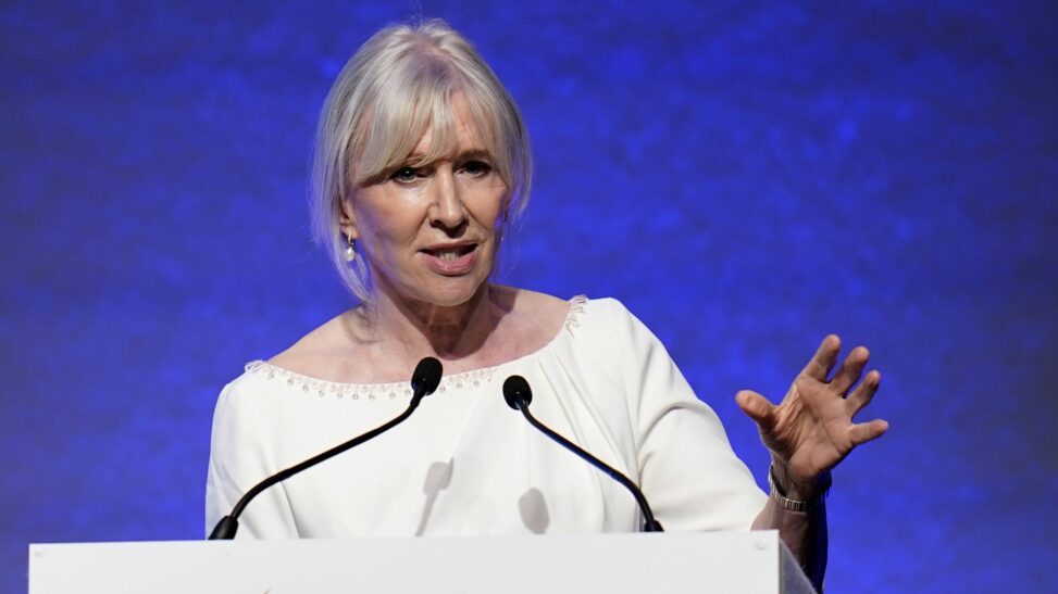 Nadine dorries' defection an act of revenge on the tories for ousting boris johnson