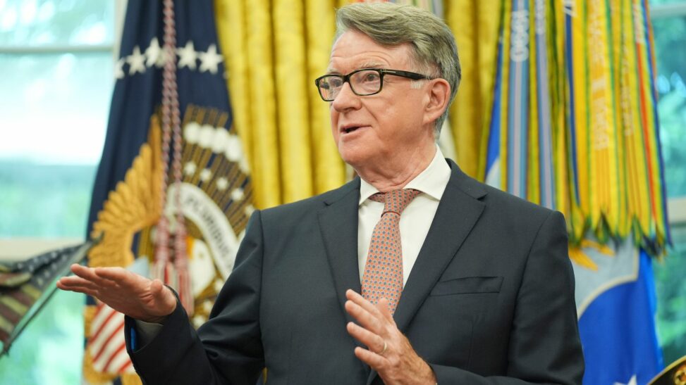 Mandelson is never far from a scandal and this time he's been sacked