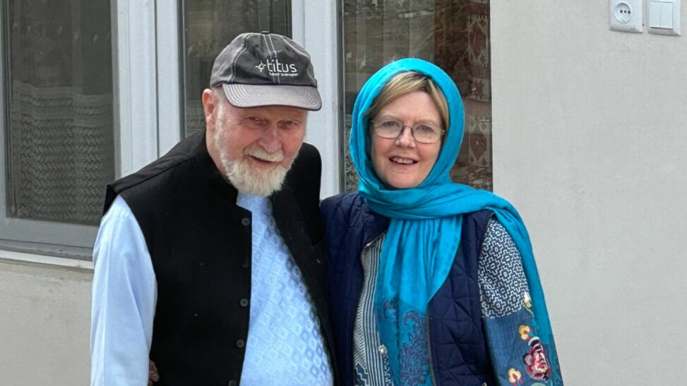 Elderly british couple detained in afghanistan freed
