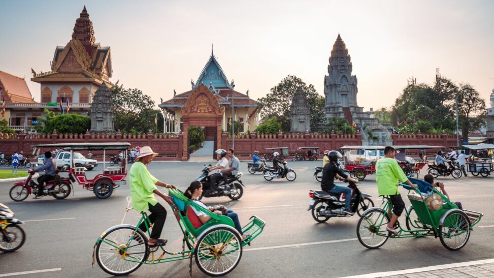 British woman stabbed to death in cambodia over 'love triangle', police say