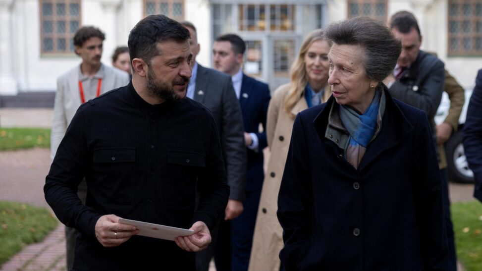 Princess anne makes surprise ukraine visit and leaves a personal tribute