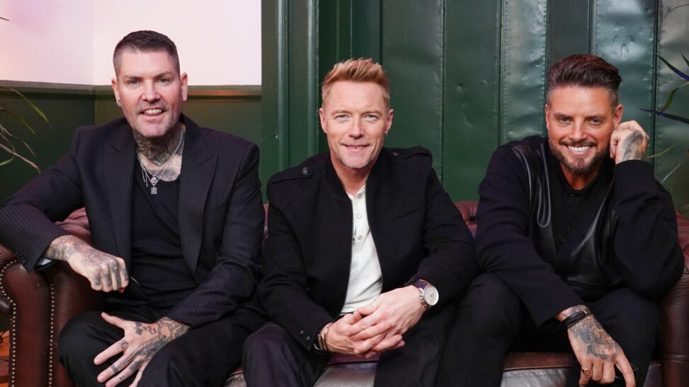 Boyzone explain why mikey graham missed announcement and louis walsh won't be involved in show