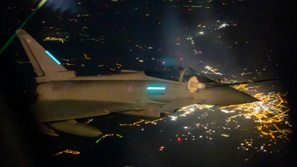 British fighter jets defend polish skies after russian drone incursion