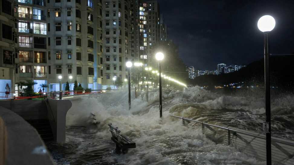 China and hong kong brace for super typhoon after 14 killed in taiwan with 124 missing
