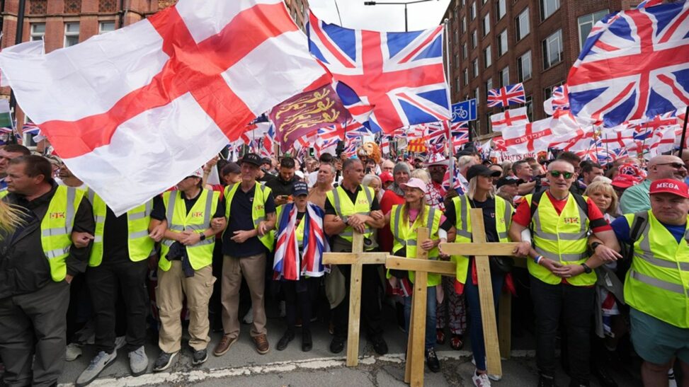Why tommy robinson rally was different to any other