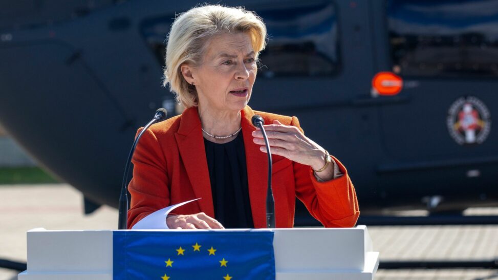 Russia suspected of gps interference after eu commission president's plane 'forced to land using paper maps'