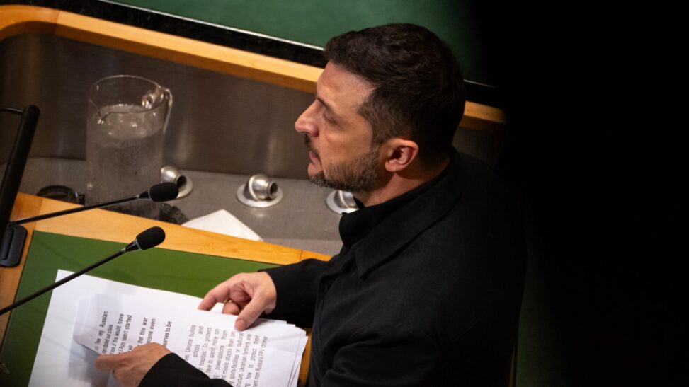 Zelenskyy's un speech was a warning and a plea as he knows trump can turn on a dime