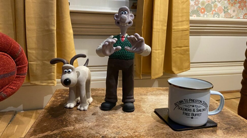 Wallace and gromit creator talks clay and creativity as he returns home to reopen museum