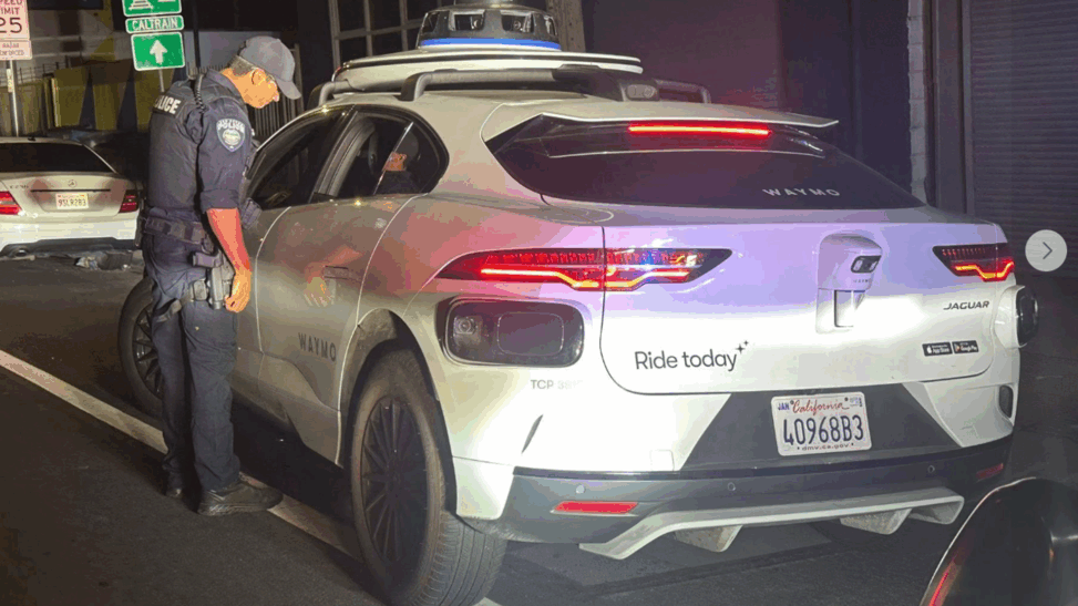 Driverless car makes illegal u turn in california and can't be given a ticket