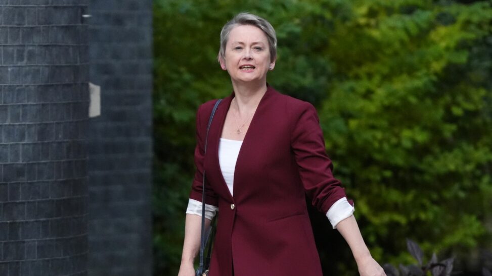 Rookie diplomat yvette cooper could not be picking up the reins at a more challenging time