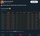 Insider bitcoin whale fully closes btc shorts time to pump?