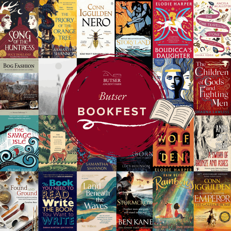 Step through story and legend at butser bookfest 2025