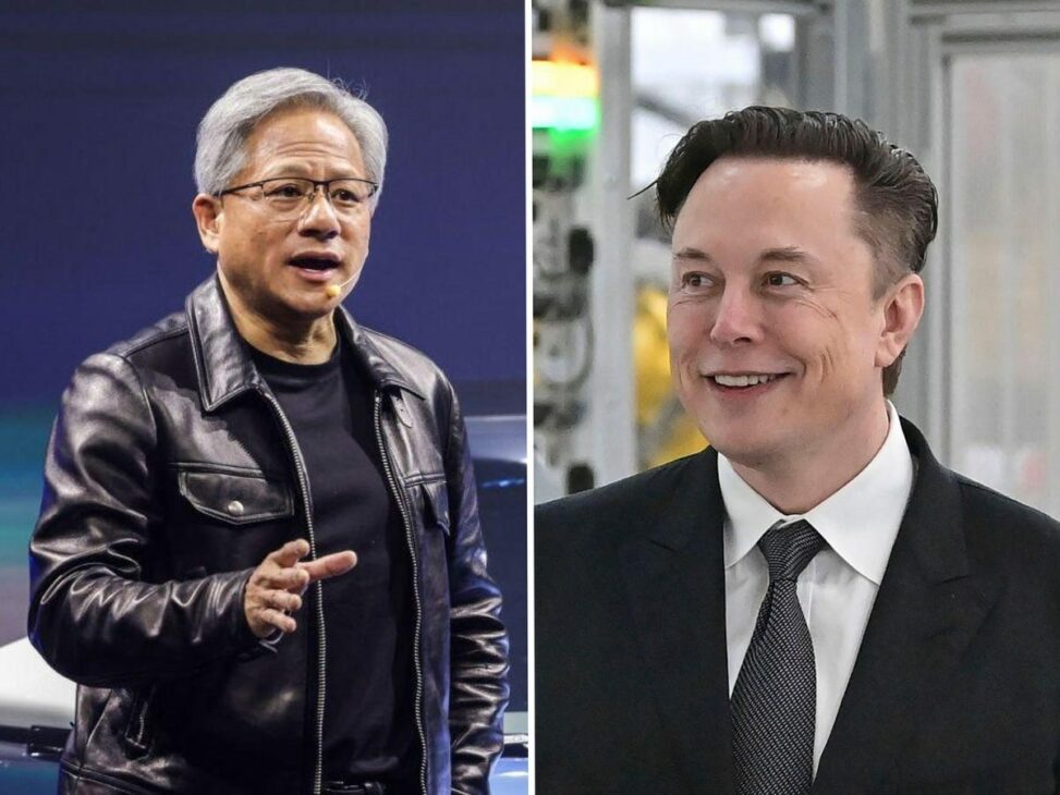 Nvidia ceo jensen huang calls elon musk the 'ultimate gpu'