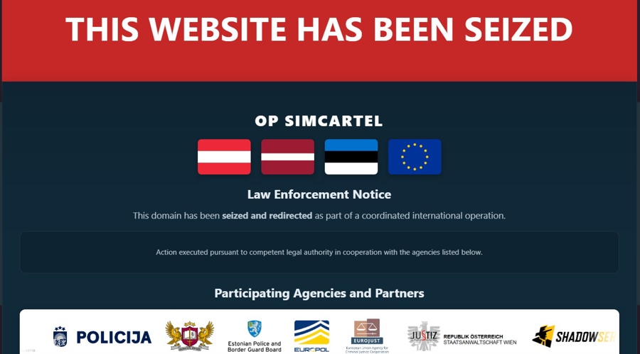 Cybercrime as a service network taken down in europe: 7 arrested, 1,200 sim boxes seized