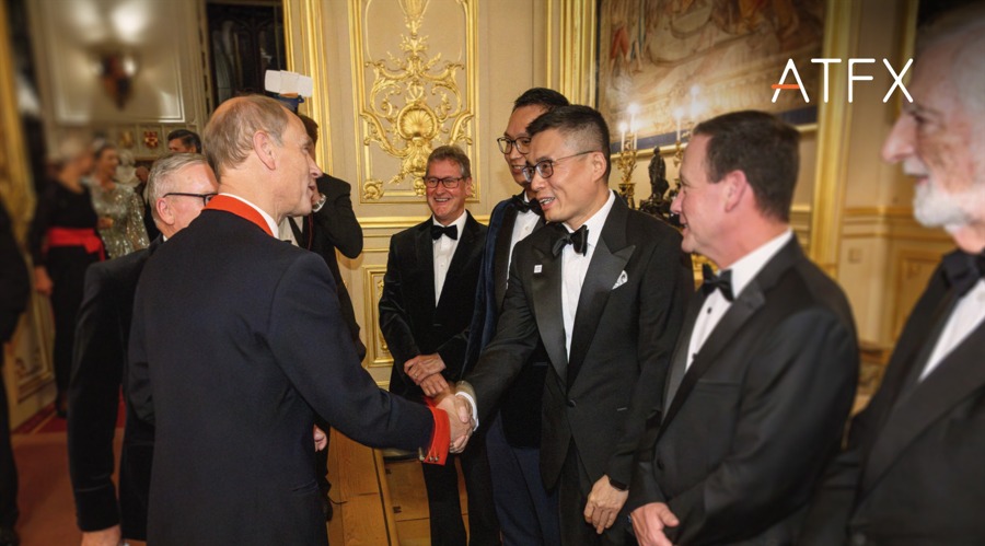 Atfx meets prince edward, duke of edinburgh, at windsor castle during london experience