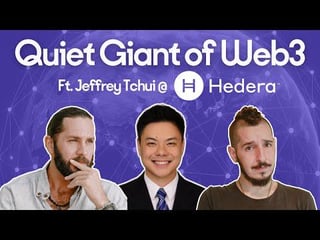 An amazing conversation with hedera, a blockchain i am shocked i didn't know or hear more about before today.