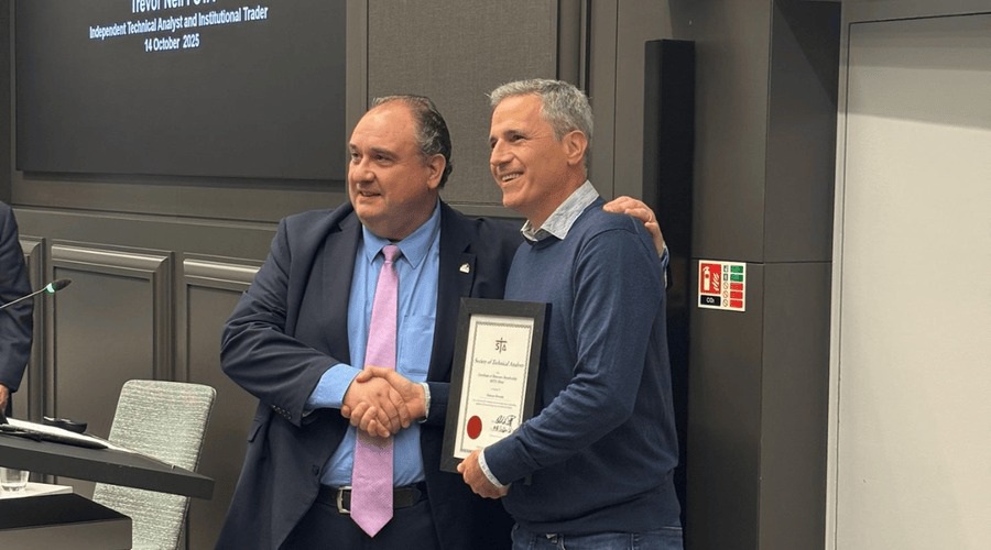 Financialmarkets.media celebrates chairman francesc riverola’s honorary membership from the society of technical analysts (sta)