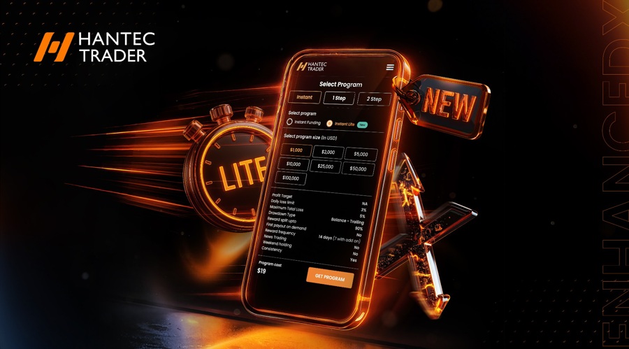 Hantec trader launches two new prop programs with faster payouts