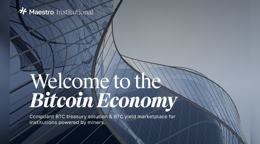 “in kind yield a must for institutional bitcoin holders,” says maestro ceo marvin bertin