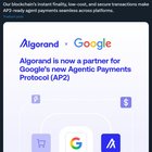 Algorand joins google cloud’s agent payments protocol (ap2) as official partner