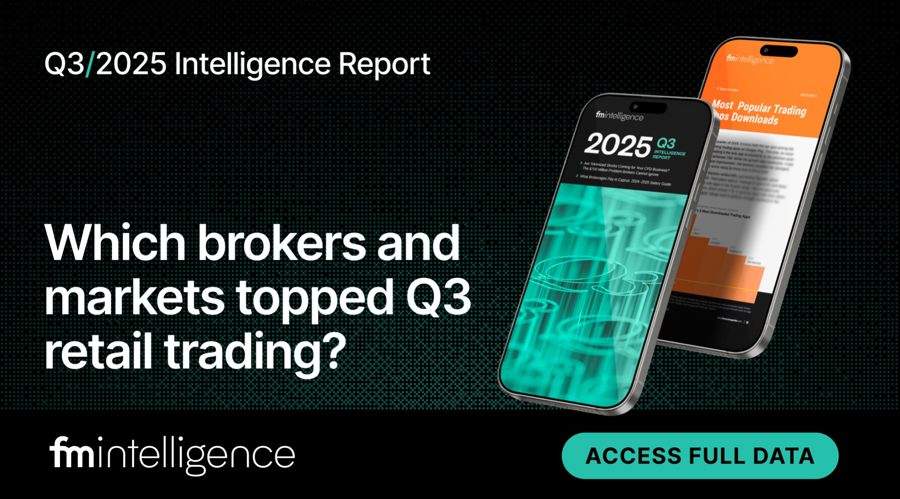 Which brokers and markets led q3 retail trading?