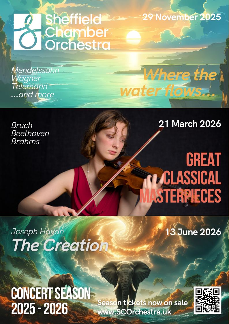 Turner violins announced as 2025–26 season sponsor for sheffield chamber orchestra
