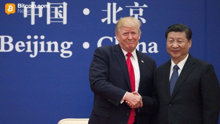 Bitcoin and stocks rally on renewed optimism for a us china trade deal