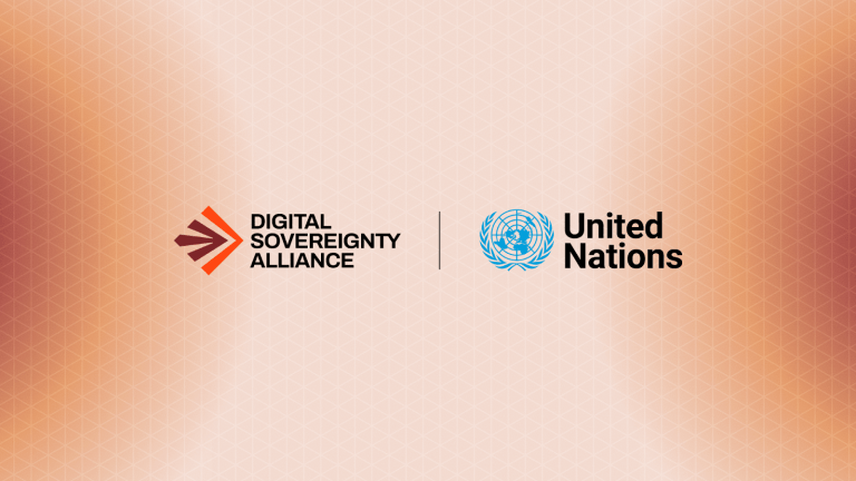 Adrian wall of digital sovereignty alliance advocates digital sovereignty and financial inclusion at un general assembly