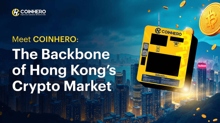 Coinhero expands hong kong’s crypto atm network with transparent fees
