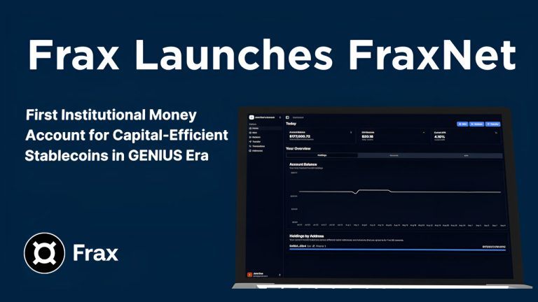 Frax launches fraxnet: the all in one money account for stablecoins
