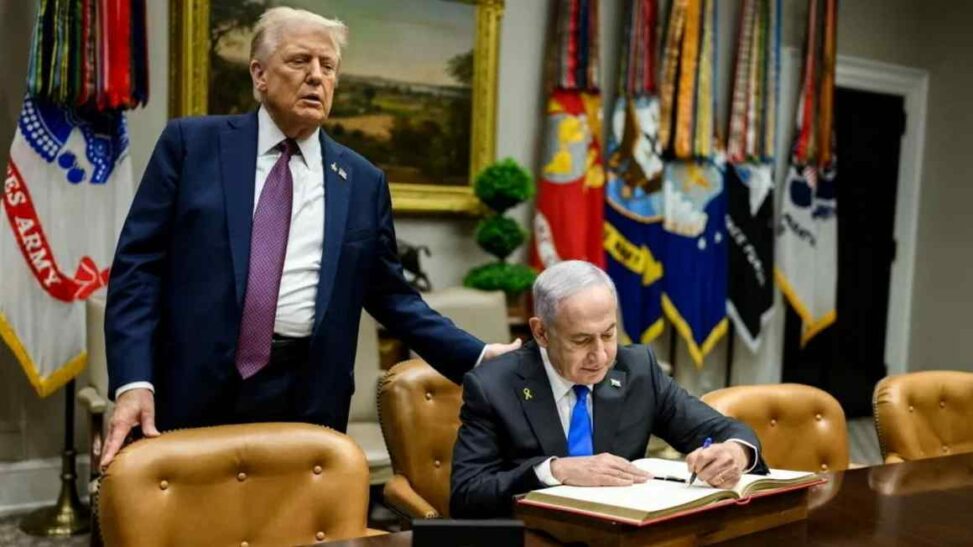 How trump cornered netanyahu into signing up for peace