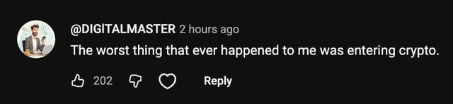 Is this the sentiment right now?