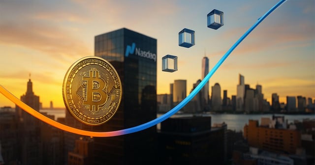 Bitcoin is trading at a 30% discount relative to nasdaq fair value