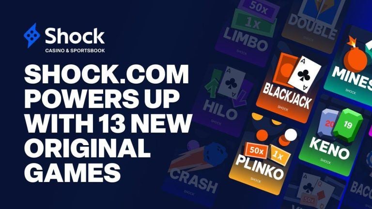Shock.com powers up with 13 brand new originals, expanding its casino experience