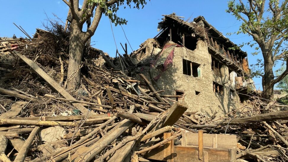 'i don't want to bury them': families fear months ahead after earthquake wiped out entire villages