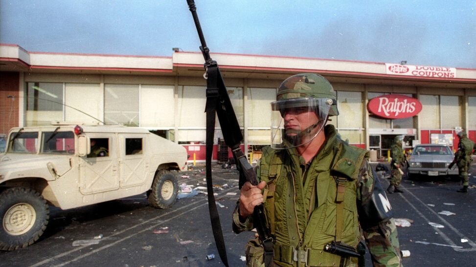 What is the insurrection act which trump keeps threatening to use?