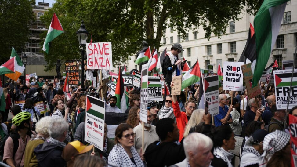 Pro palestine marches to go ahead despite calls to cancel after synagogue terror attack