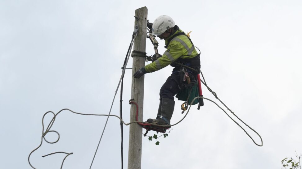 Thousands of homes still without power after storm amy