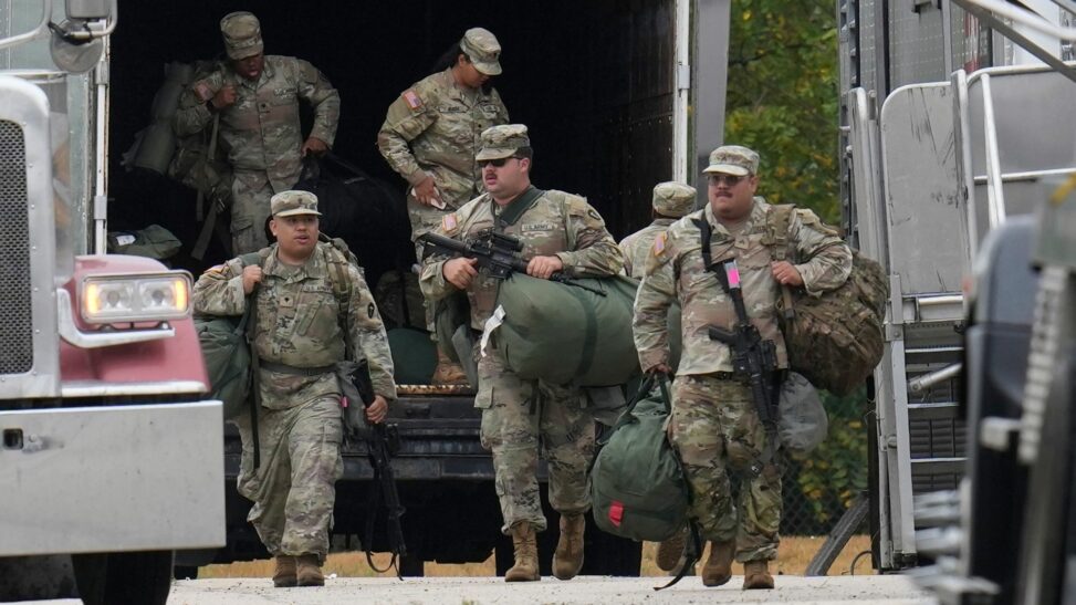 Hundreds of 'elite' troops from texas deployed after trump threatens 'hell hole' chicago