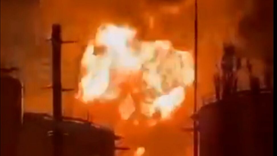 Ukraine 'strikes oil terminal in crimea and key russian explosives factory'