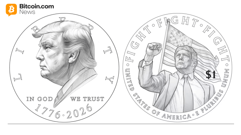 Us treasury may mint a trump one dollar coin