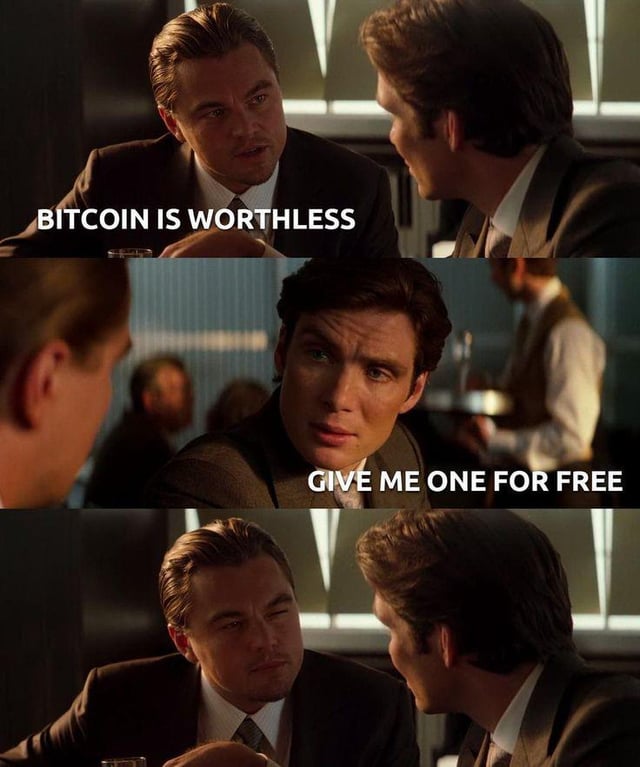 How to make buttcoiner's change the topic
