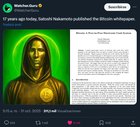 17 years ago today, satoshi nakamoto published the bitcoin whitepaper