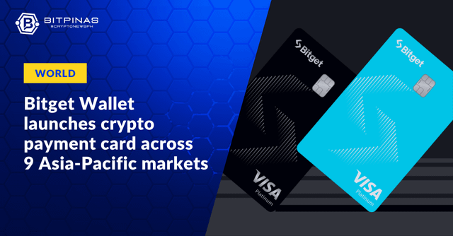 Bitget wallet launches crypto payment card across nine asia pacific markets