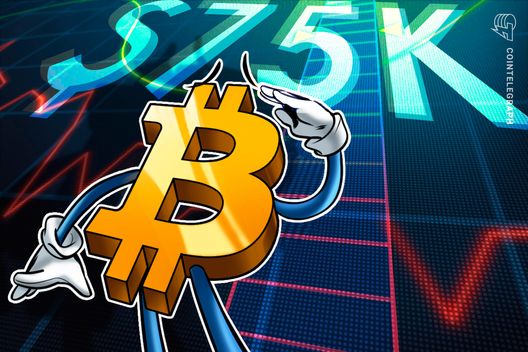 Bitcoin charts flag $75k bottom, but analysts predict 40% rally before 2025 ends